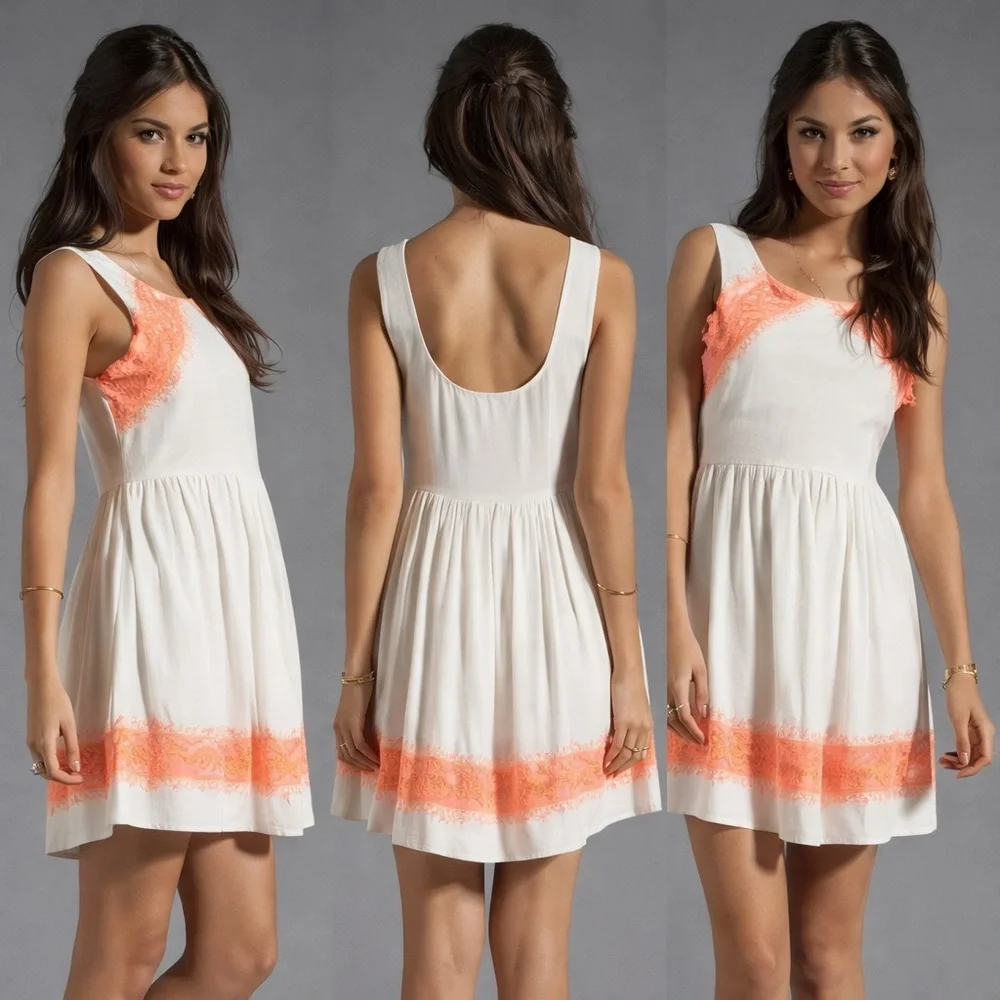 Free people Georgia alabaster dress summer bohemian dress festival Coachella